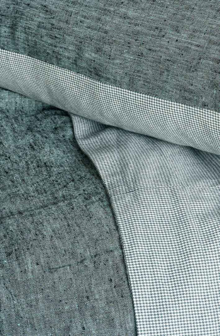 Bianca Lorenne Meiya Ocean Bedspread | Lightweight Linen Bedspread NZ image 1
